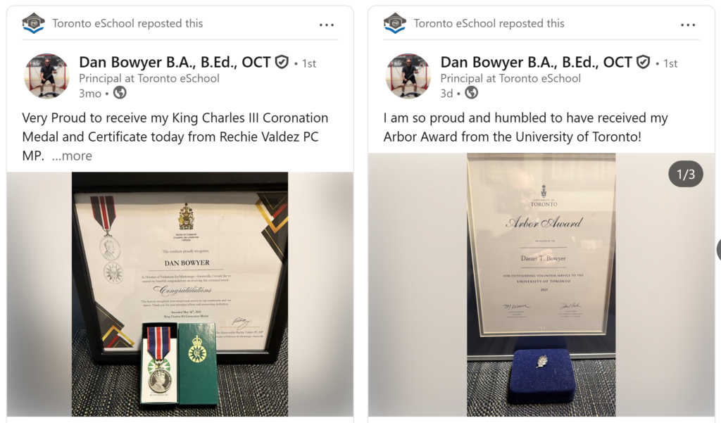 Arbor Award and King Charles III Coronation Medal